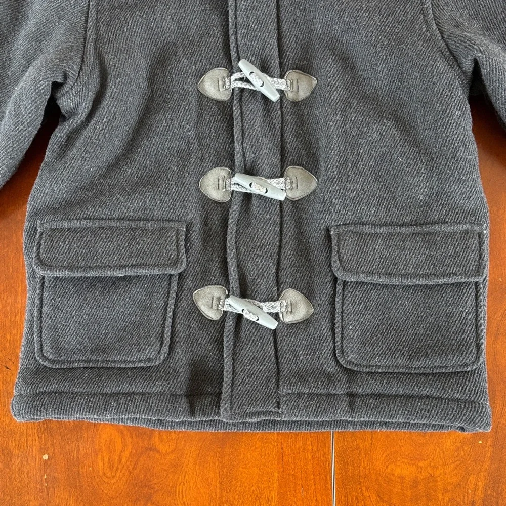 Gymboree Gray Kids Wool‎ Blend Coat. Unisex. Sz 5/6